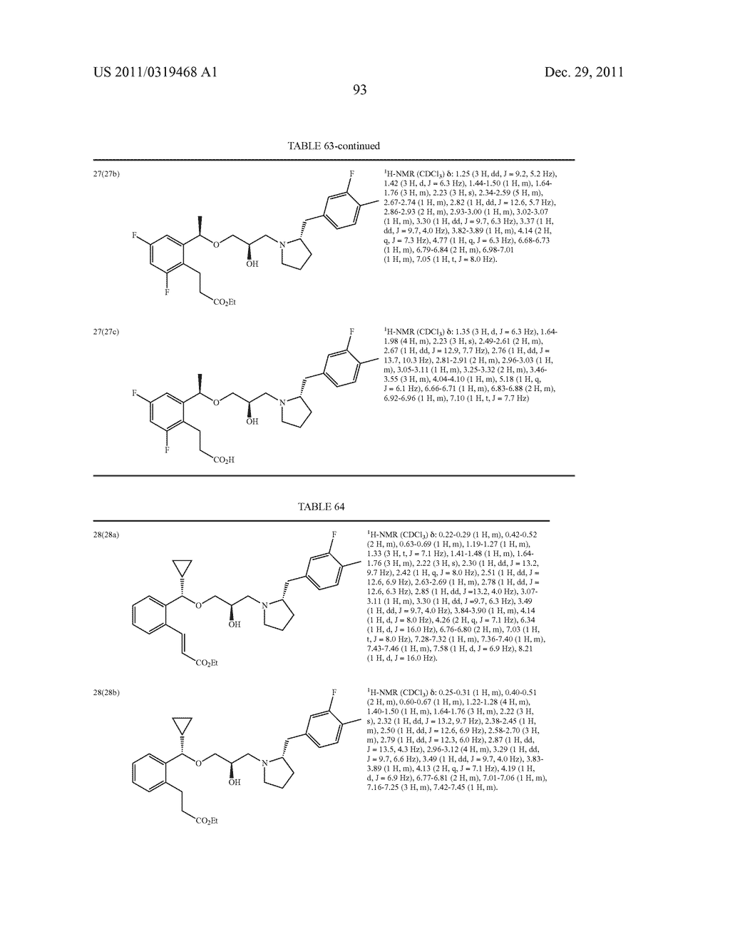 CYCLIC AMINE COMPOUNDS - diagram, schematic, and image 94