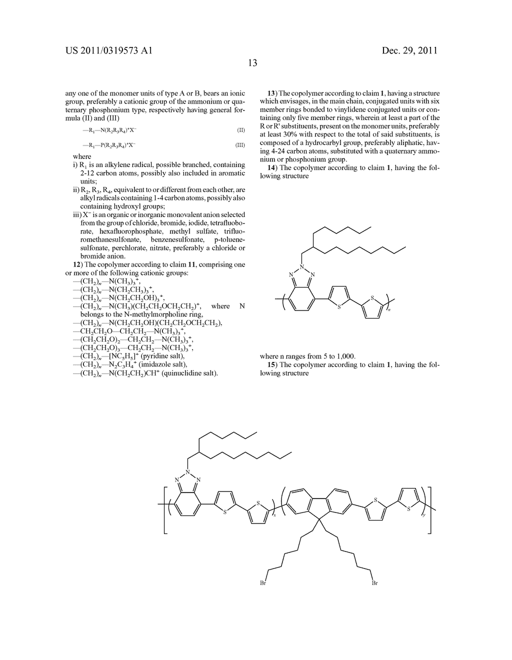 PI-CONJUGATED LOW-BAND-GAP COPOLYMERS CONTAINING BENZOTRIAZOLE UNITS - diagram, schematic, and image 14