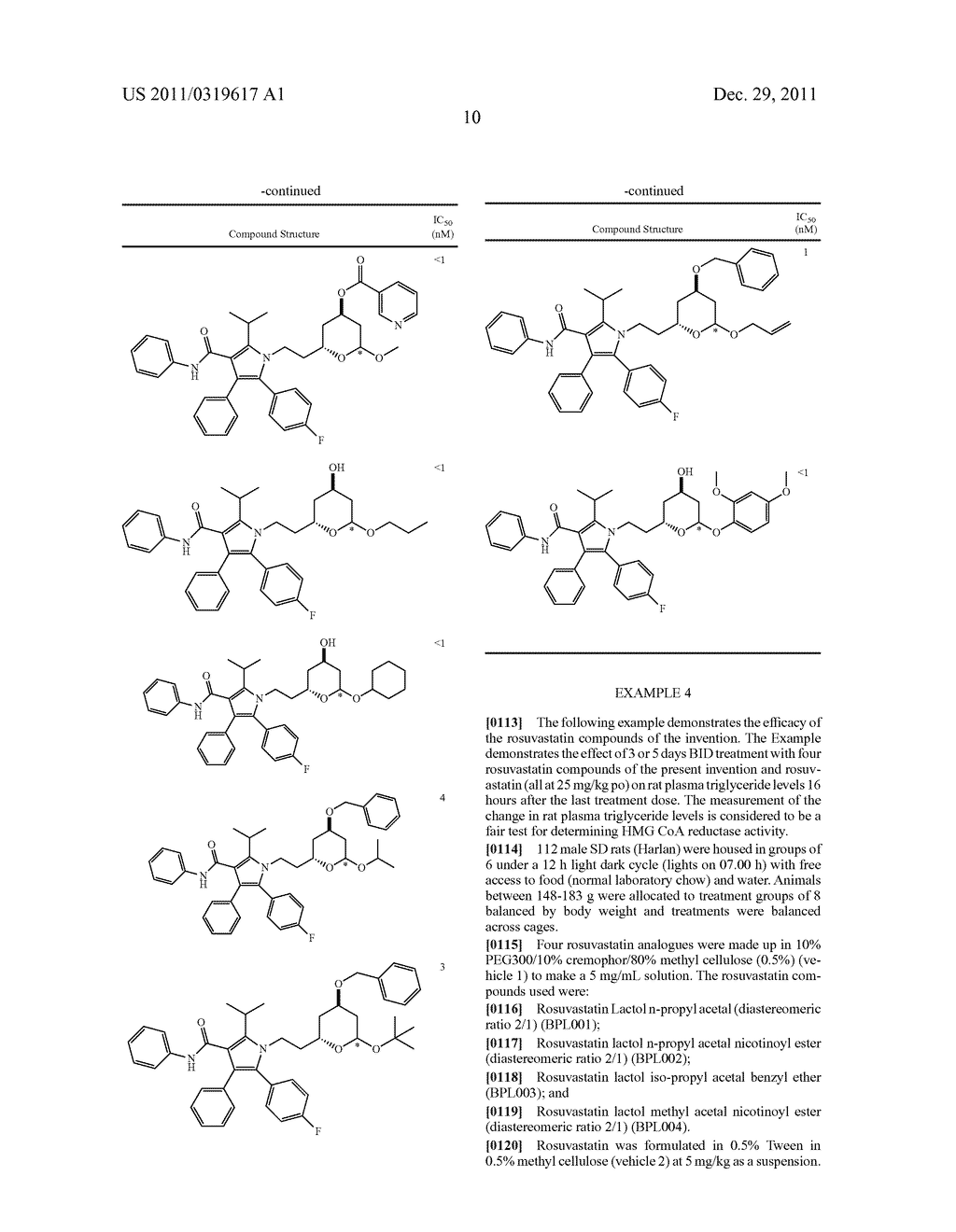 Rosuvastatin and Atorvastatin Derivatives - diagram, schematic, and image 12