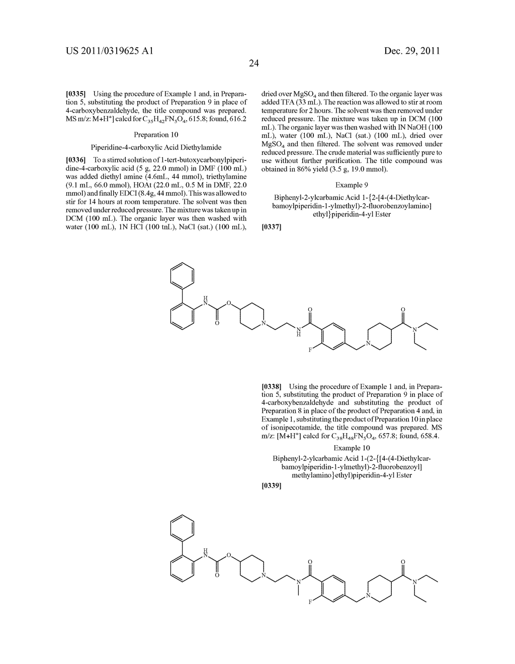 BIPHENYL COMPOUNDS USEFUL AS MUSCARINIC RECEPTOR ANTAGONISTS - diagram, schematic, and image 25