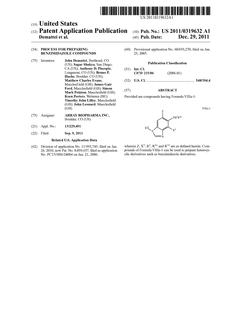 PROCESS FOR PREPARING BENZIMIDAZOLE COMPOUNDS - diagram, schematic, and image 01