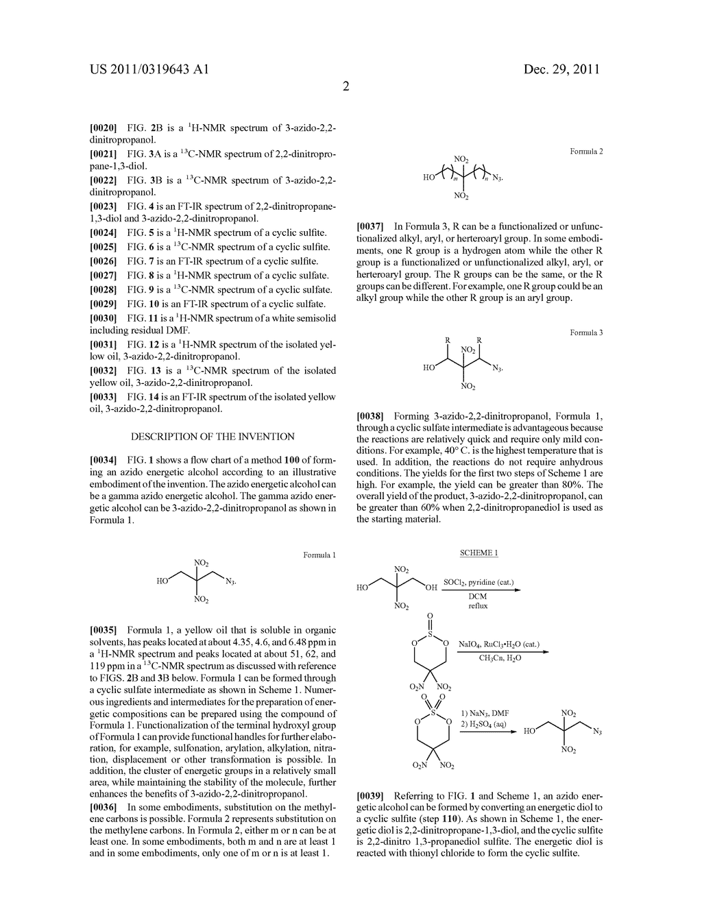 Synthesis of an Azido Energetic Alcohol - diagram, schematic, and image 13