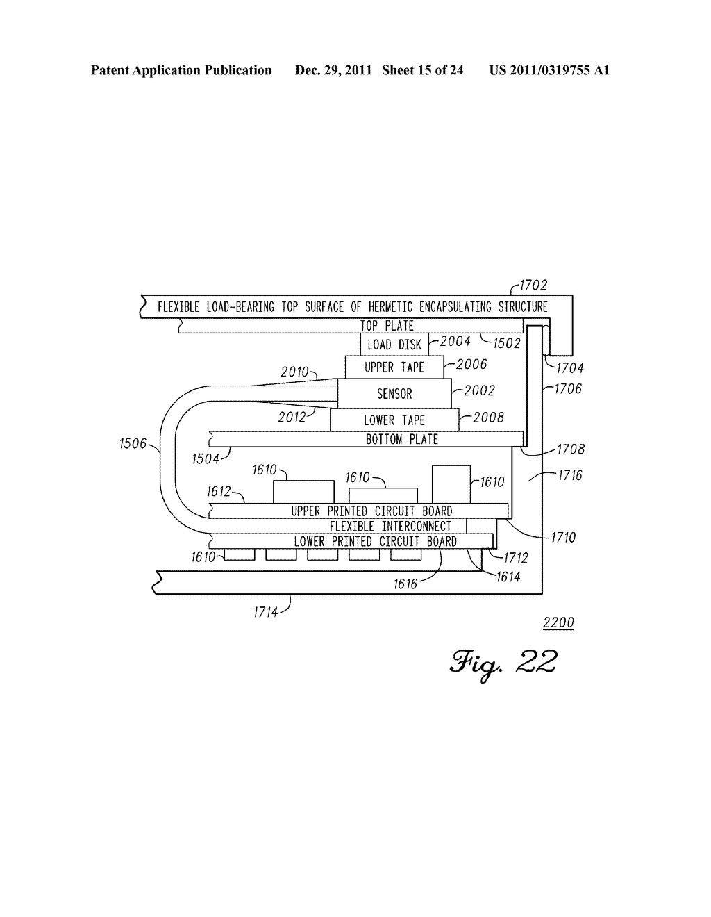 SENSING MODULE FOR ORTHOPEDIC LOAD SENSING INSERT DEVICE - diagram, schematic, and image 16