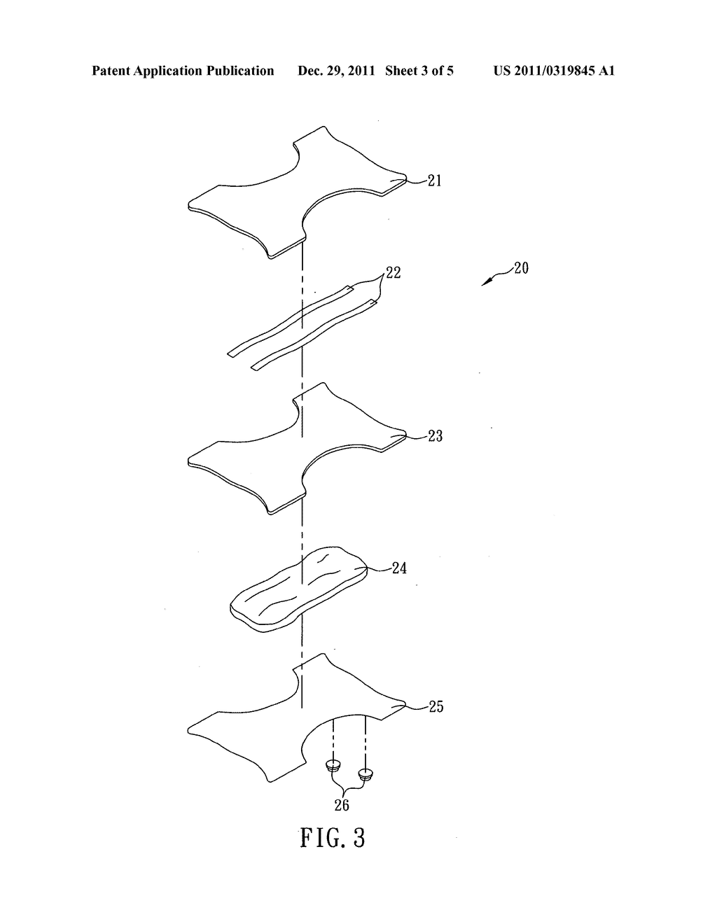 Diaper structure with urine sensor - diagram, schematic, and image 04