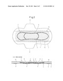 THIN ABSORPTIVE ARTICLE diagram and image