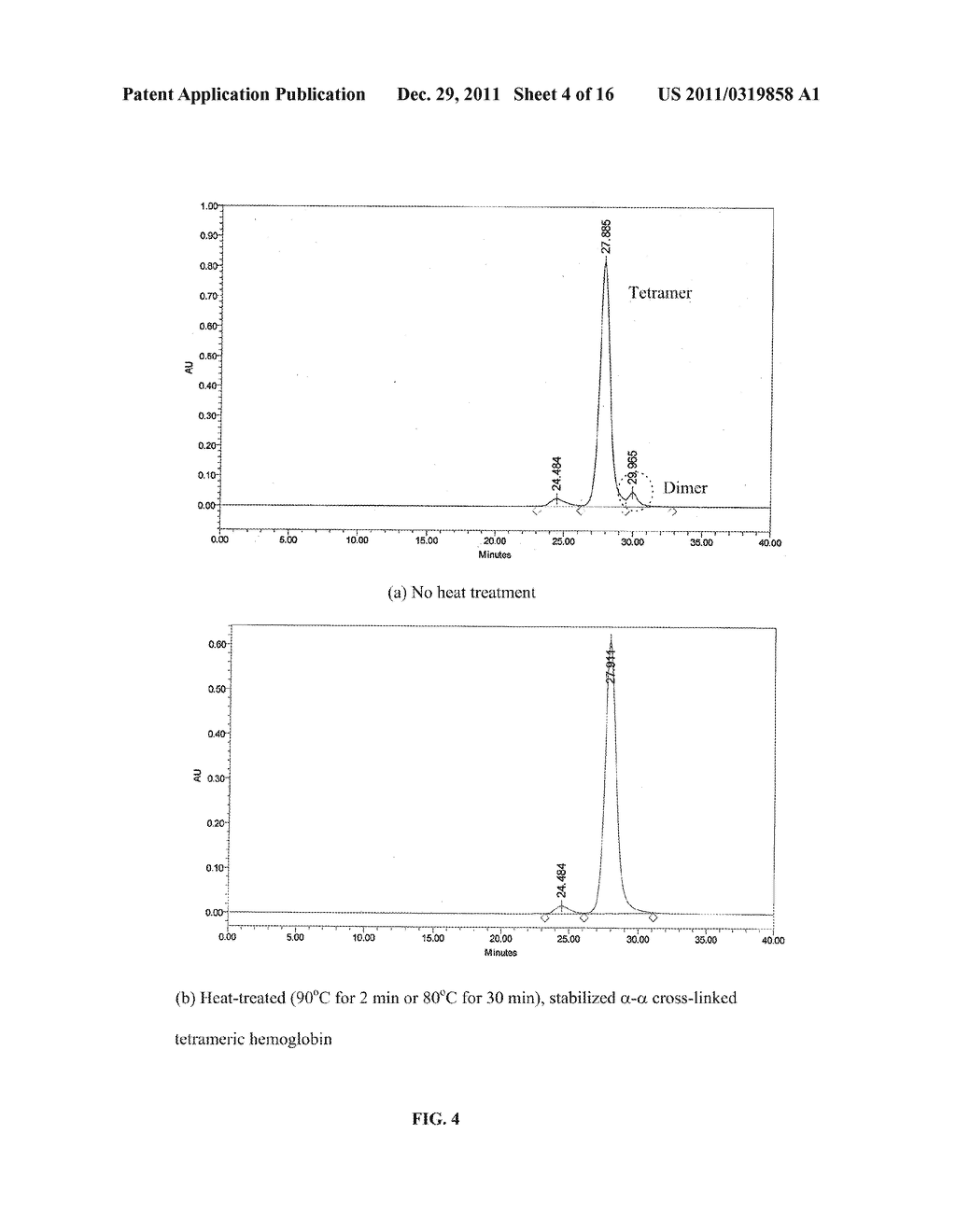 METHOD FOR THE PREPARATION OF A HEAT STABLE OXYGEN CARRIER-CONTAINING     PHARMACEUTICAL COMPOSITIONS AND THE USE THEREOF - diagram, schematic, and image 05
