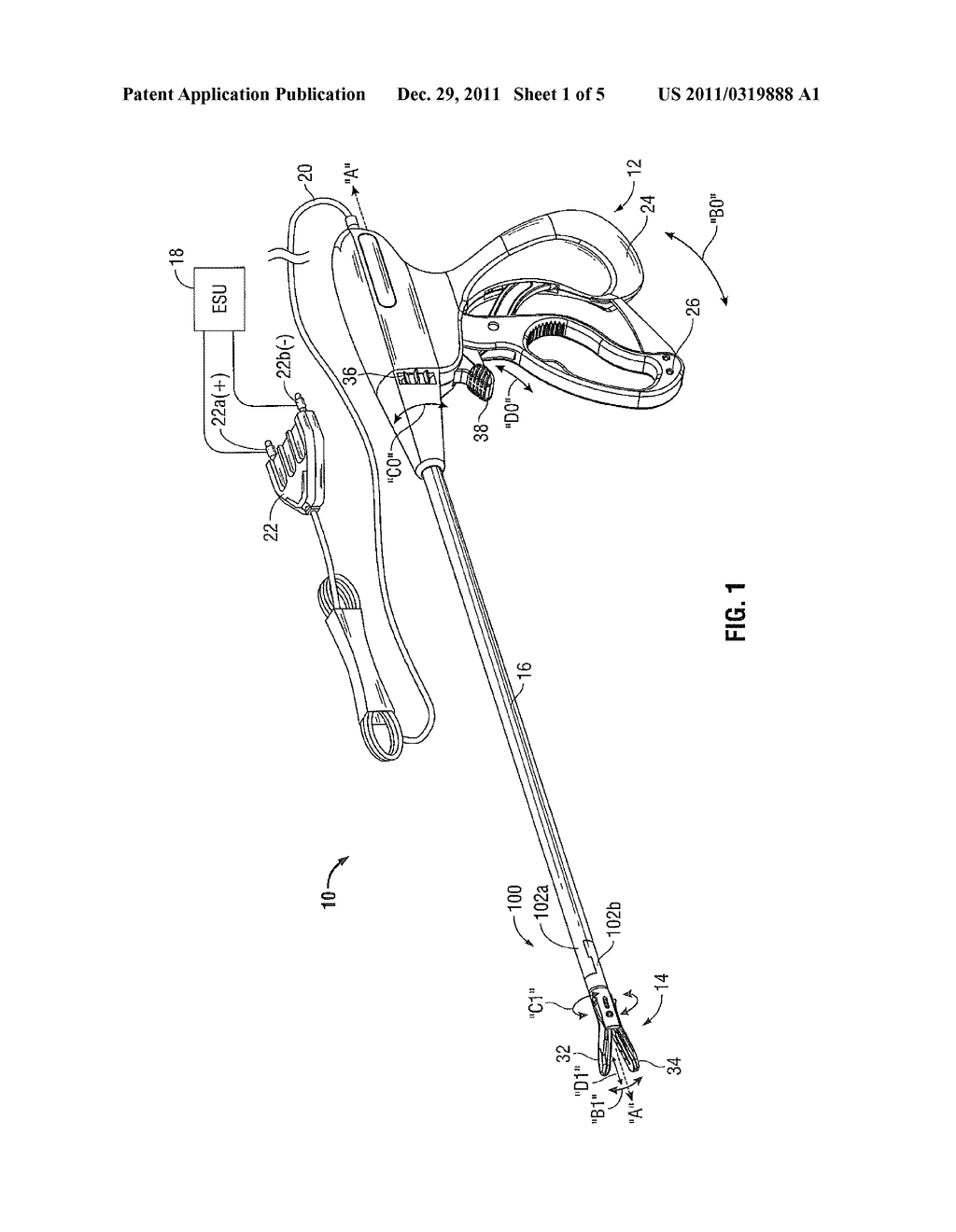 Surgical Instrument with a Separable Coaxial Joint - diagram, schematic, and image 02