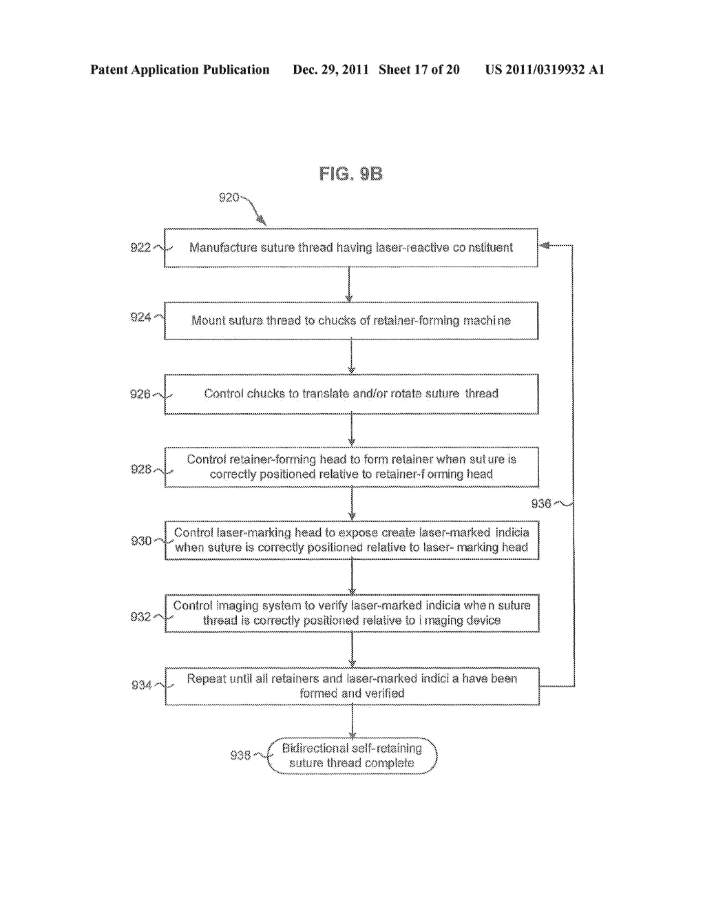 BIDIRECTIONAL SELF-RETAINING SUTURES WITH LASER-MARKED AND/OR NON-LASER     MARKED INDICIA AND METHODS - diagram, schematic, and image 18