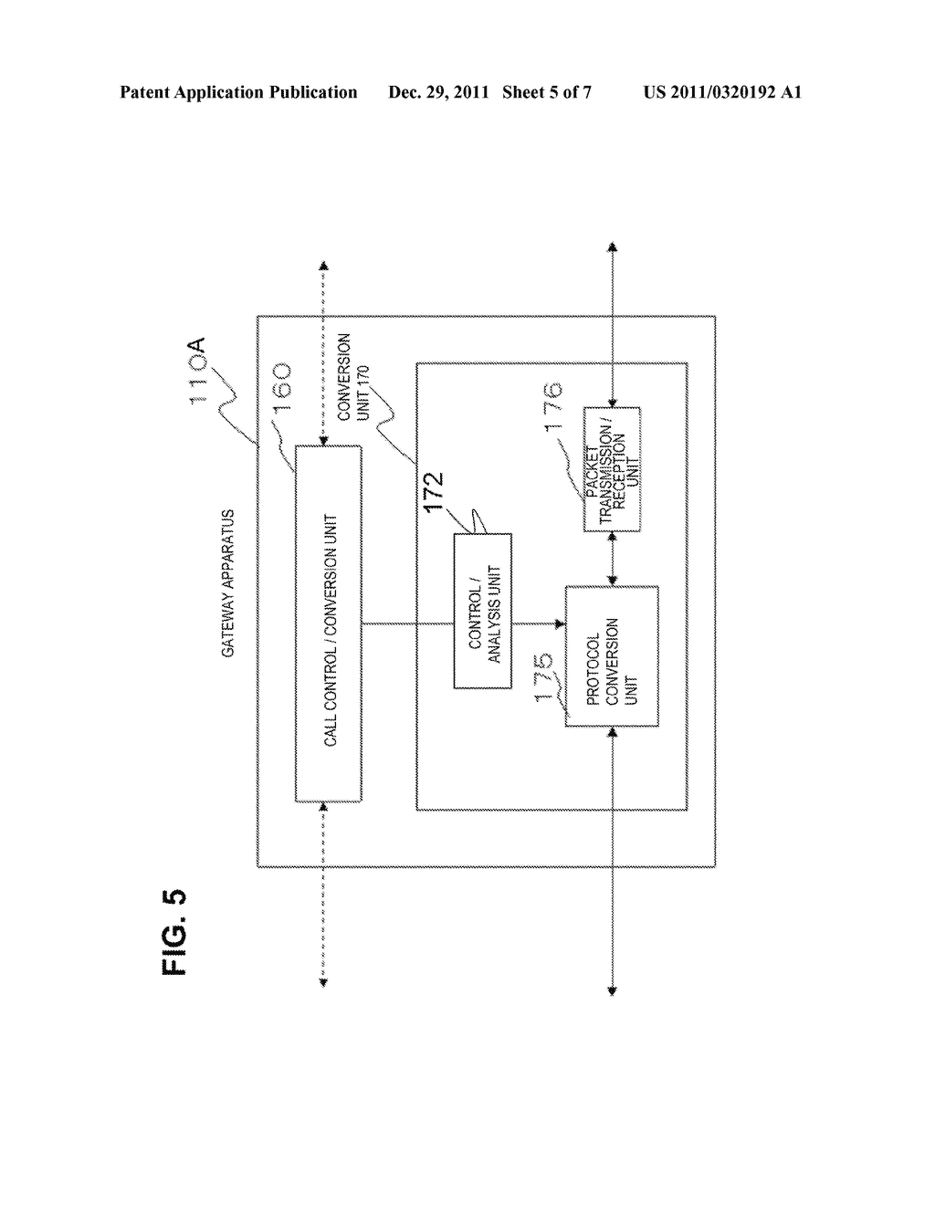 GATEWAY APPARATUS AND METHOD AND COMMUNICATION SYSTEM - diagram, schematic, and image 06