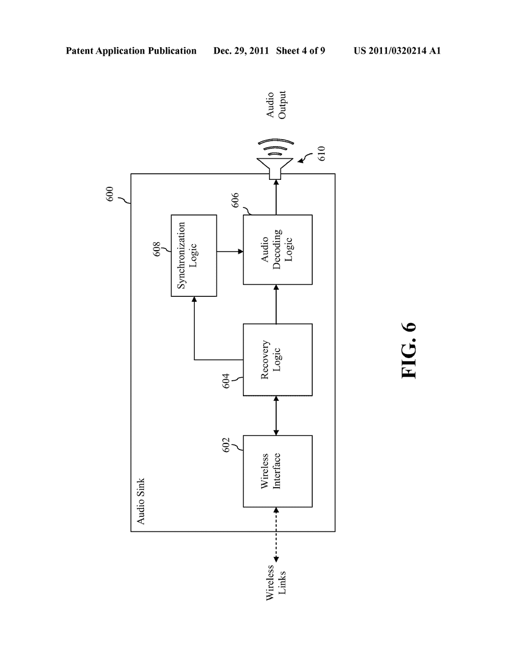 DUAL STREAMING WITH EXCHANGE OF FEC STREAMS BY AUDIO SINKS - diagram, schematic, and image 05