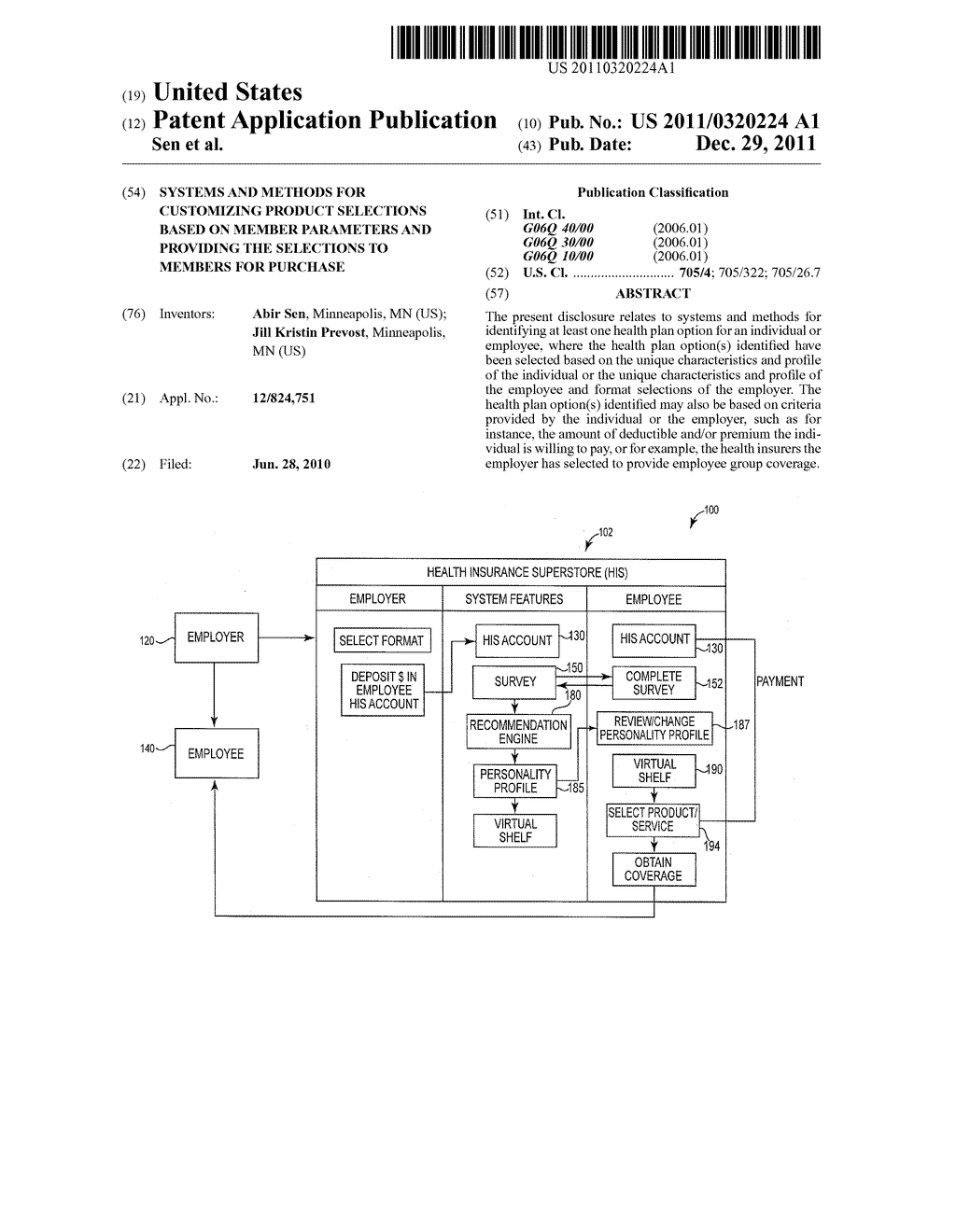 Systems and Methods for Customizing Product Selections Based on Member     Parameters and Providing the Selections to Members for Purchase - diagram, schematic, and image 01