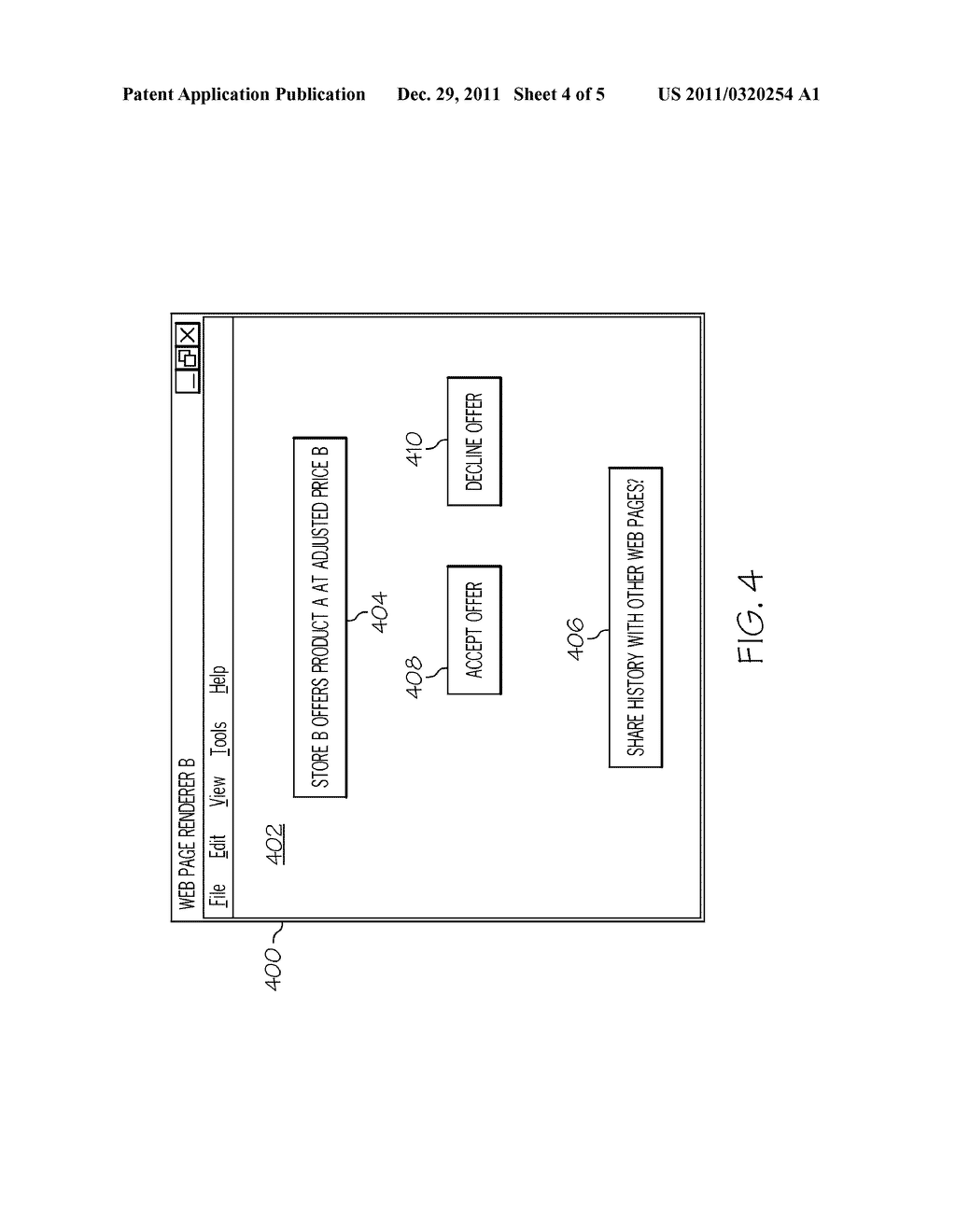 PRODUCT MARKETING UTILIZING BROWSING HISTORY - diagram, schematic, and image 05