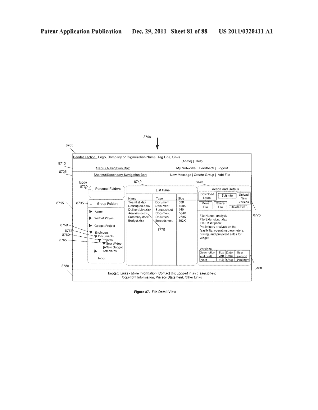 SYSTEM AND METHOD FOR A COMPUTER BASED FORMS LANGUAGE - diagram, schematic, and image 82
