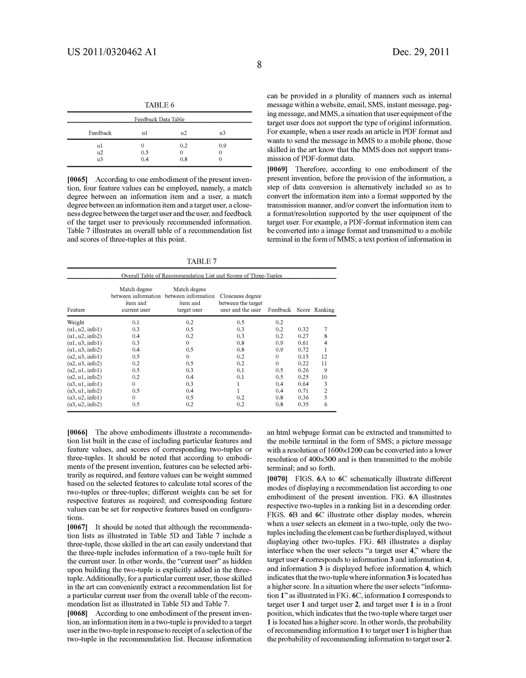 METHOD AND APPARATUS FOR RECOMMENDING INFORMATION TO USERS WITHIN A SOCIAL     NETWORK - diagram, schematic, and image 16