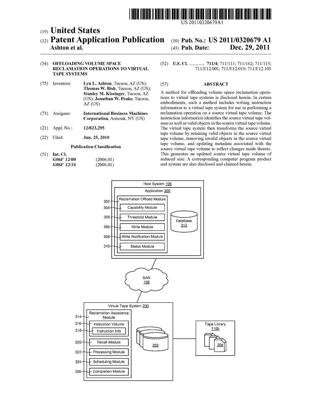 OFFLOADING VOLUME SPACE RECLAMATION OPERATIONS TO VIRTUAL TAPE SYSTEMS - diagram, schematic, and image 01