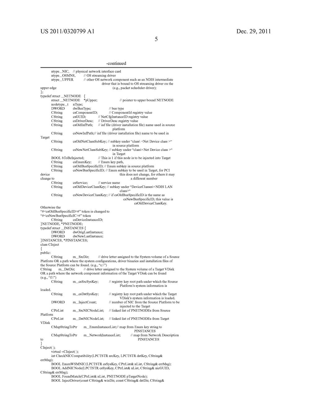 APPARATUS AND METHOD FOR NETWORK DRIVER INJECTION INTO TARGET IMAGE - diagram, schematic, and image 30