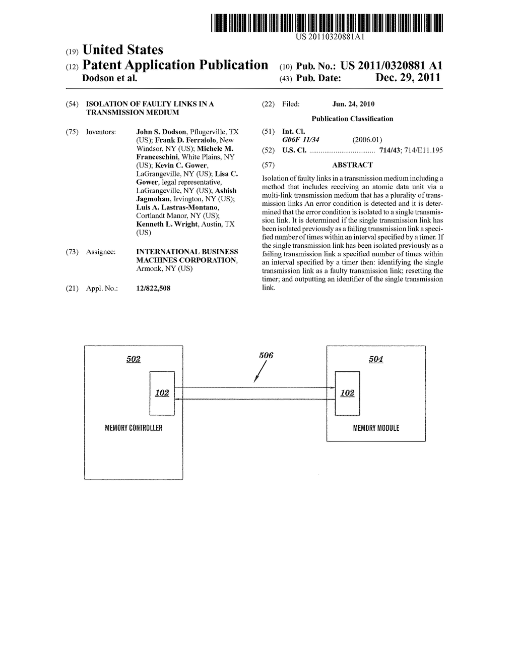 ISOLATION OF FAULTY LINKS IN A TRANSMISSION MEDIUM - diagram, schematic, and image 01