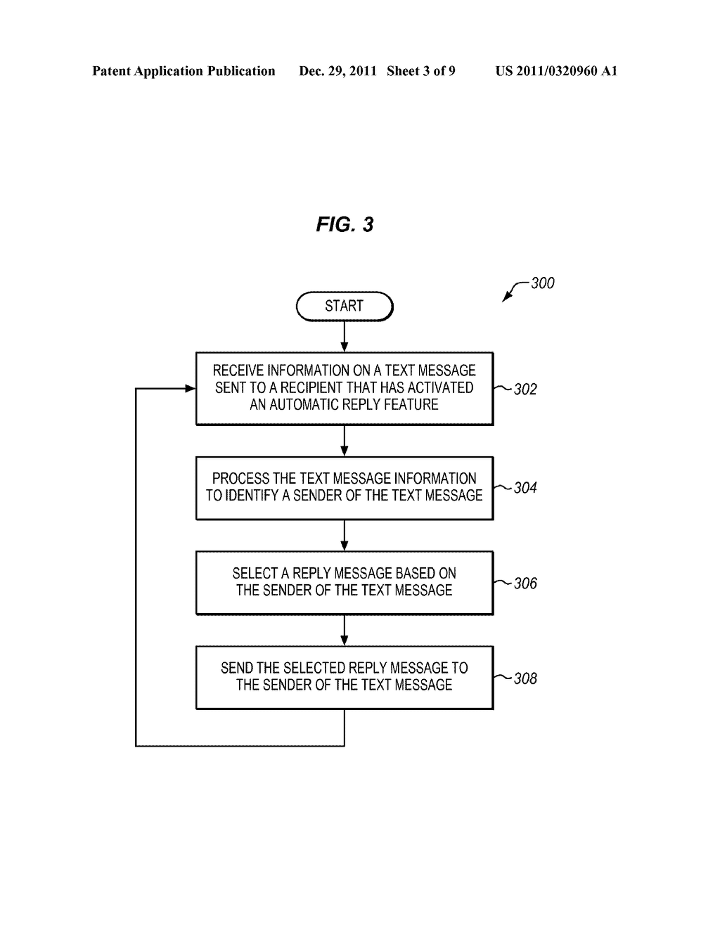 FLEXIBLE AUTOMATIC REPLY FEATURES FOR TEXT MESSAGING - diagram, schematic, and image 04