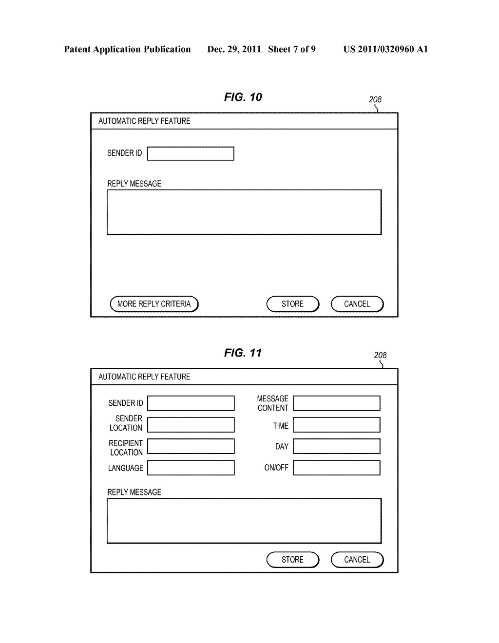 FLEXIBLE AUTOMATIC REPLY FEATURES FOR TEXT MESSAGING - diagram, schematic, and image 08