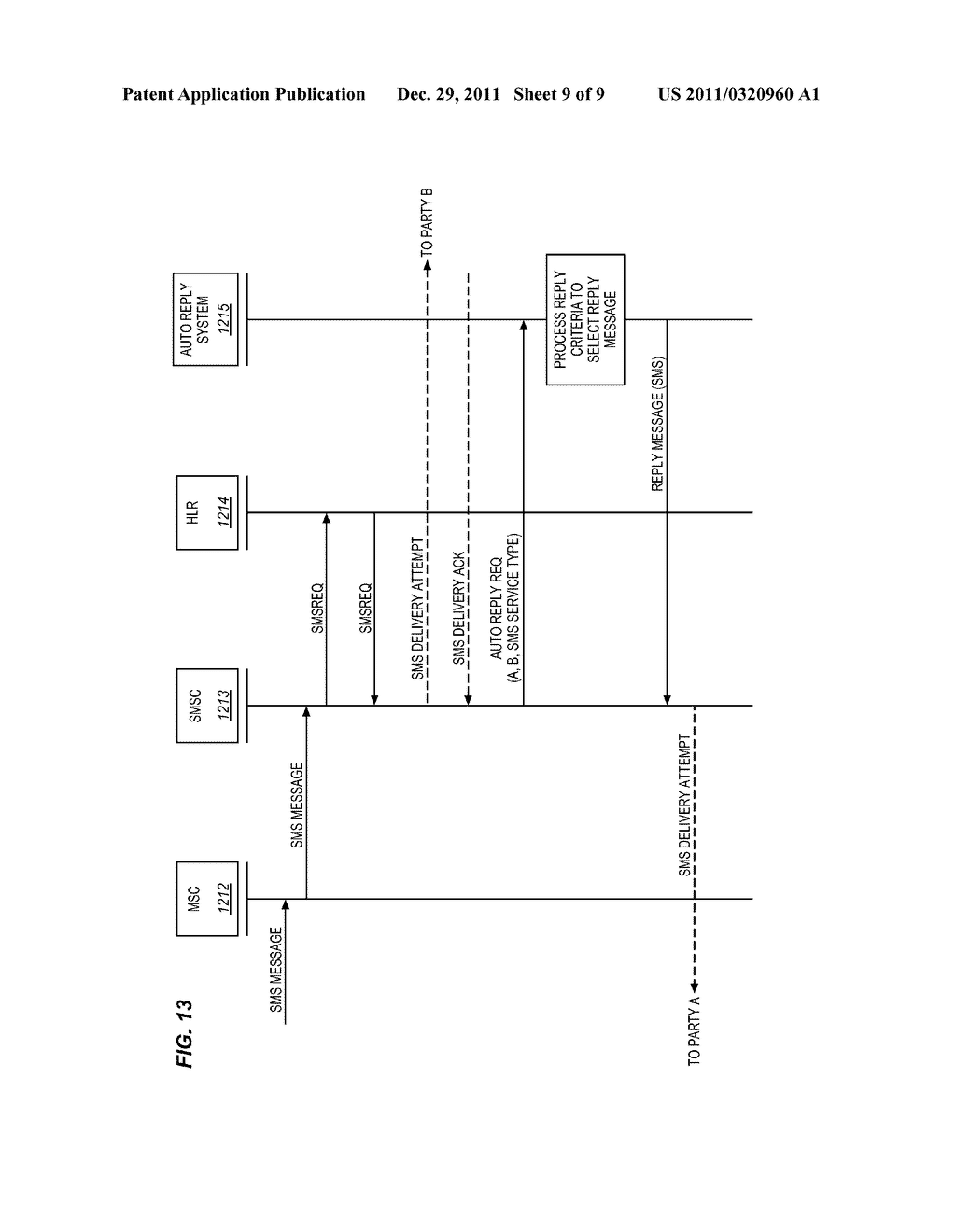 FLEXIBLE AUTOMATIC REPLY FEATURES FOR TEXT MESSAGING - diagram, schematic, and image 10