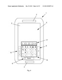 INPUTTING SYMBOLS INTO AN ELECTRONIC DEVICE HAVING A TOUCH-SCREEN diagram and image