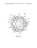 Disk chucking device and motor apparatus using the same diagram and image