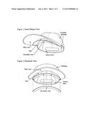 Utilising an airfoil effect for inducing cooling in a baseball cap, A.K.A.      Air Cap  diagram and image