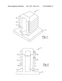 PUSH-PIN FASATENING SYSTEM diagram and image