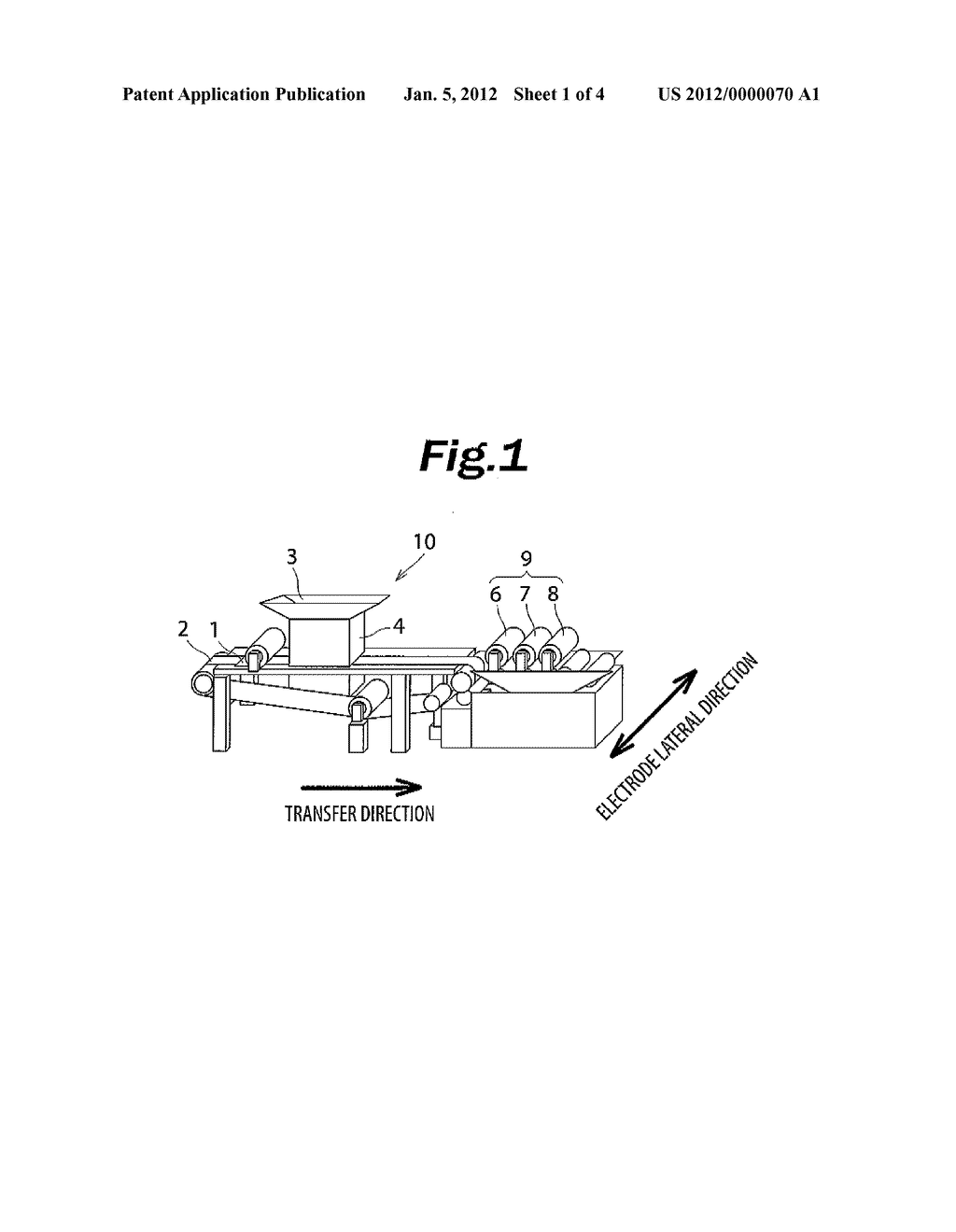 METHOD FOR MANUFACTURING PASTE-TYPE ELECTRODE OF LEAD-ACID BATTERY AND     APPARATUS THEREFOR - diagram, schematic, and image 02