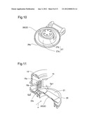 FUEL TANK OPENING AND CLOSING DEVICE diagram and image