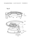 FUEL TANK OPENING AND CLOSING DEVICE diagram and image