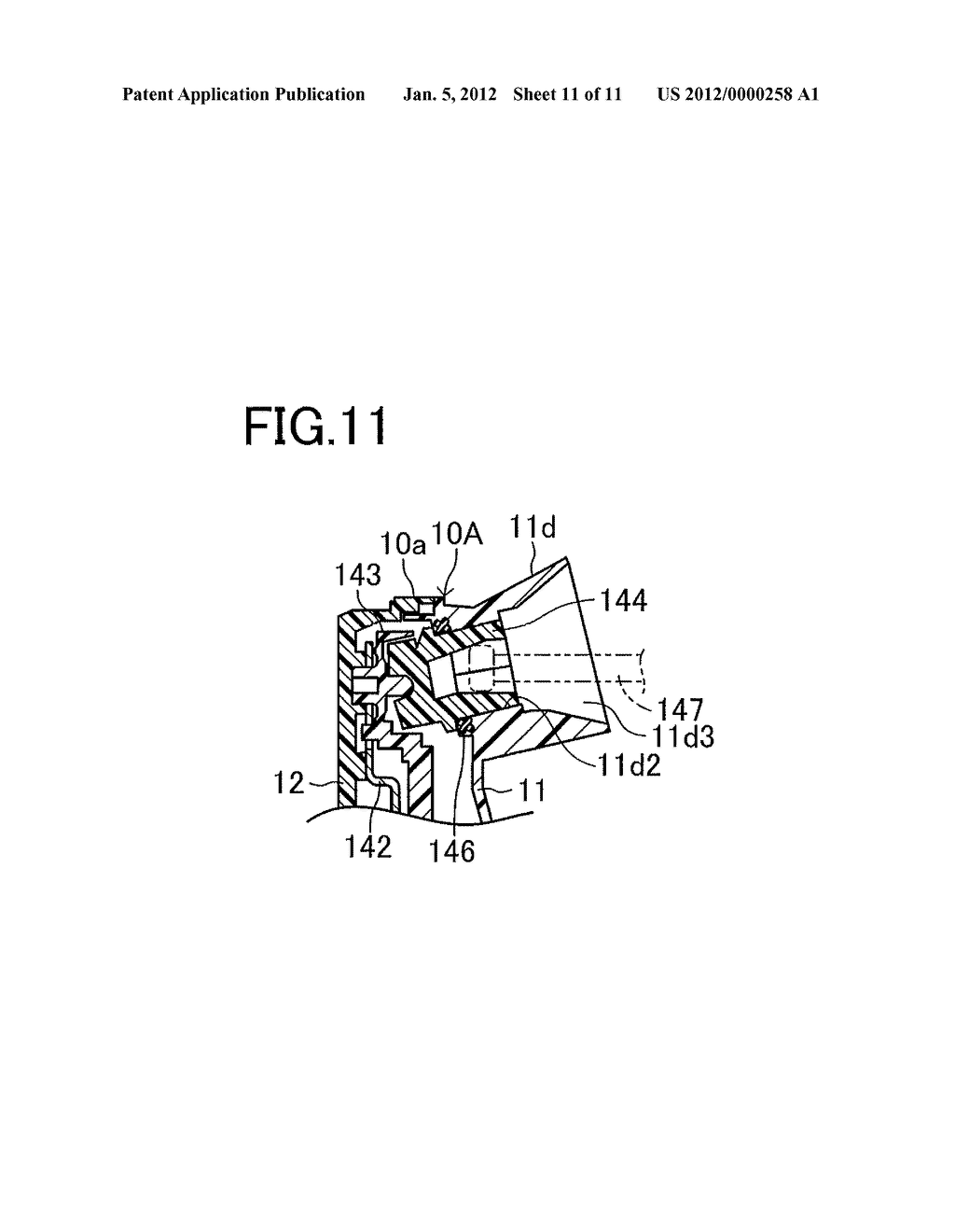 VEHICLE DOOR LOCKING DEVICE - diagram, schematic, and image 12