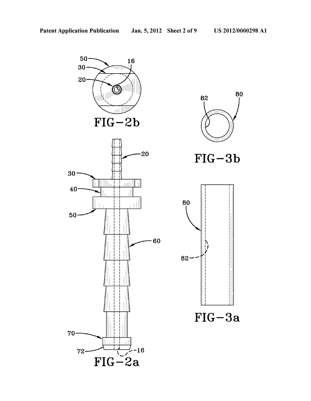 DEVICE FOR USE WITH MEASURING SOIL GAS AND METHOD OF USE - diagram, schematic, and image 03