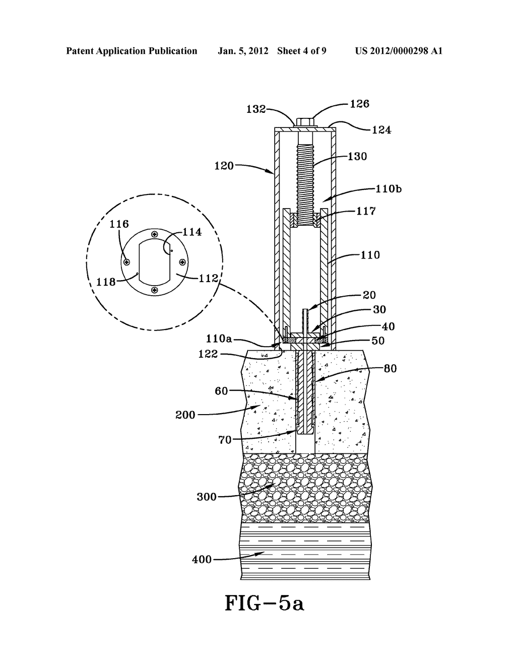 DEVICE FOR USE WITH MEASURING SOIL GAS AND METHOD OF USE - diagram, schematic, and image 05