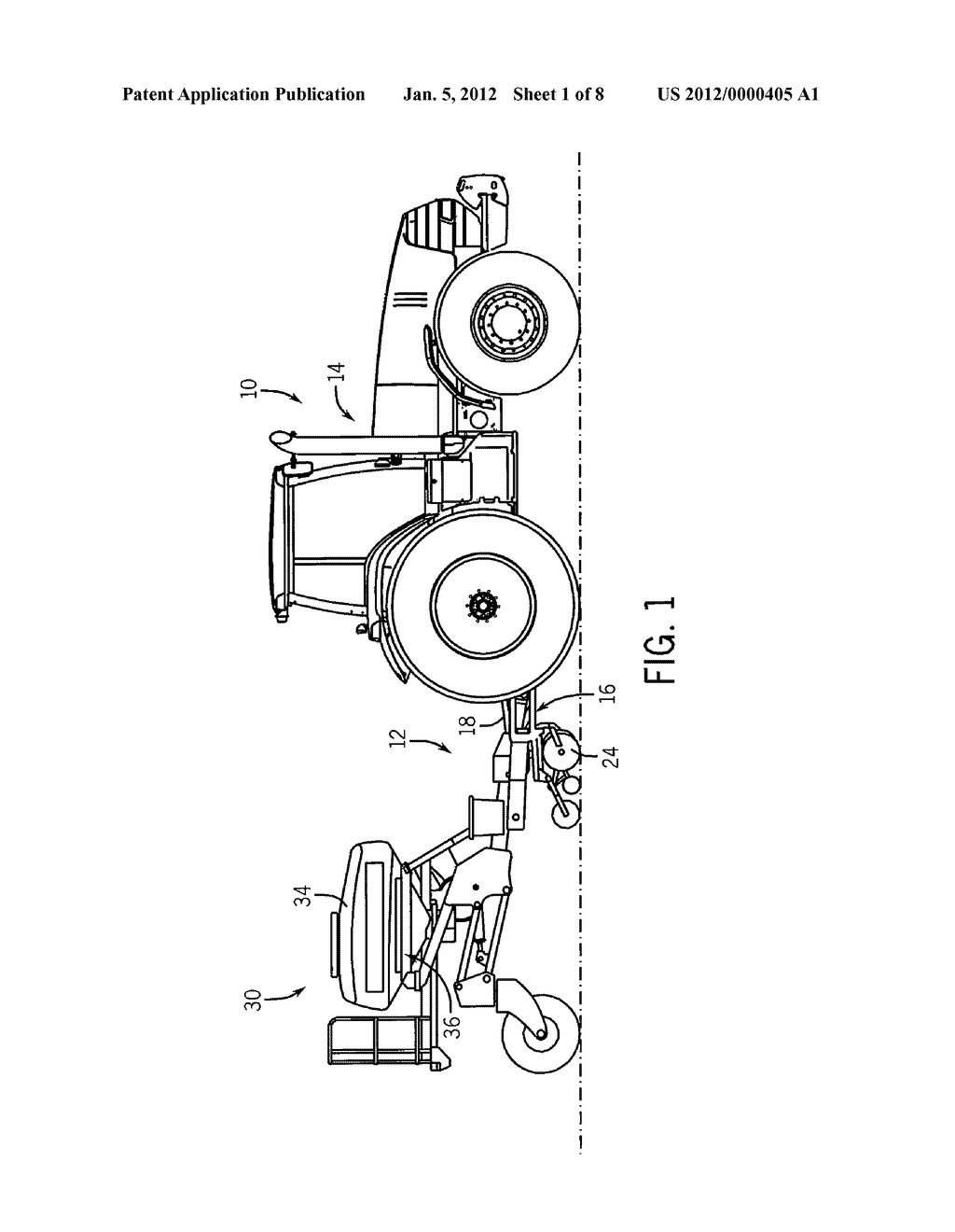 Central Bulk Fill System Having Stowable Ladder For Stack-Fold Farm     Implement - diagram, schematic, and image 02