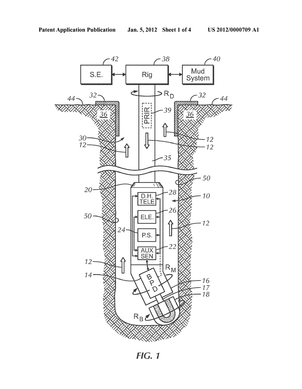 DIRECTIONAL DRILLING CONTROL USING PERIODIC PERTURBATION OF THE DRILL BIT - diagram, schematic, and image 02