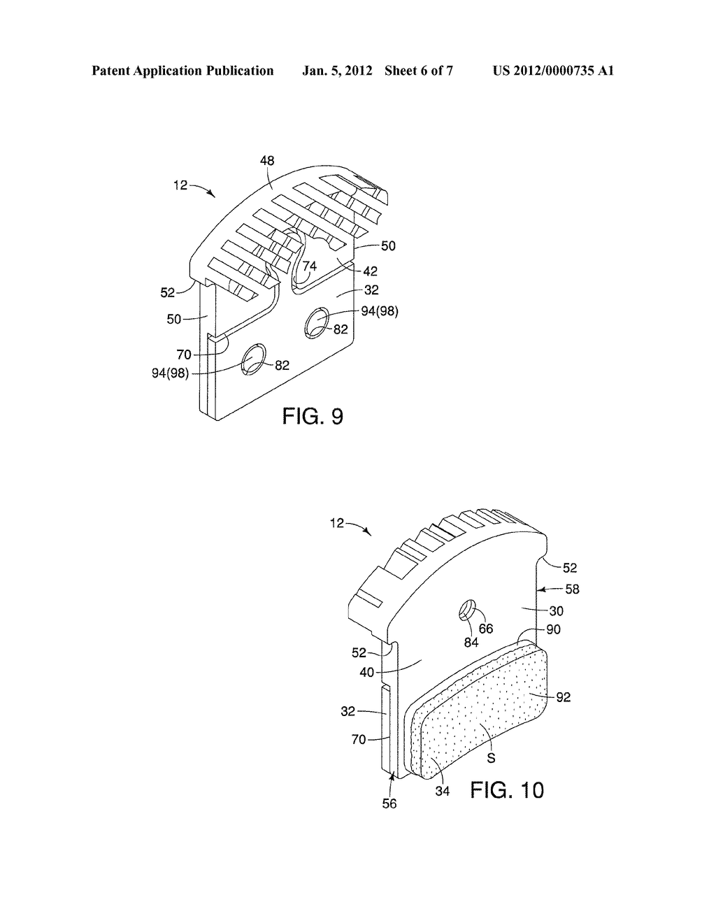 BICYCLE BRAKE PAD - diagram, schematic, and image 07