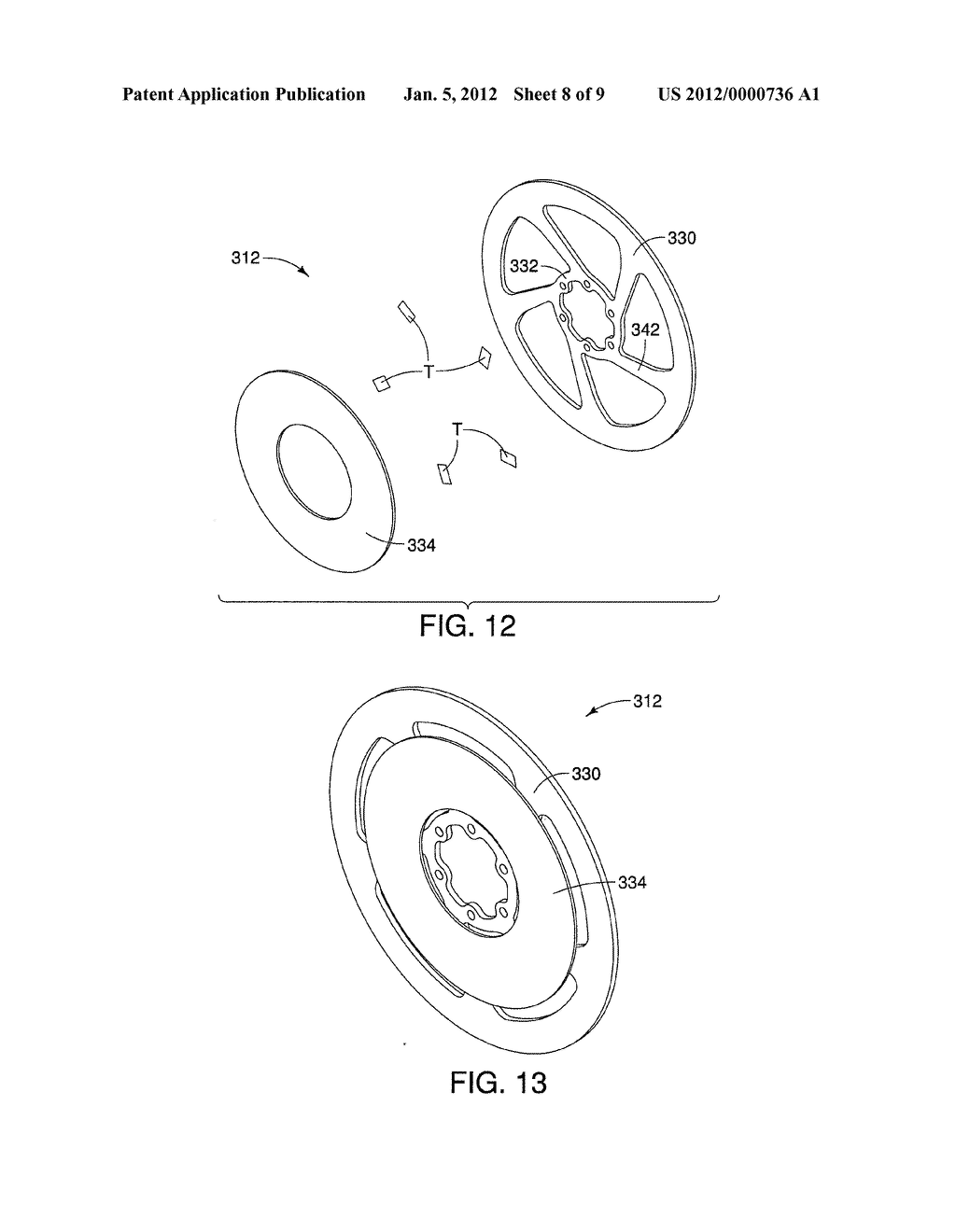 BRAKE ROTOR ASSEMBLY - diagram, schematic, and image 09