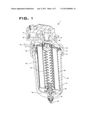 CANISTER FILTER SYSTEM WITH DRAIN THAT COOPERATES WITH FILTER ELEMENT diagram and image