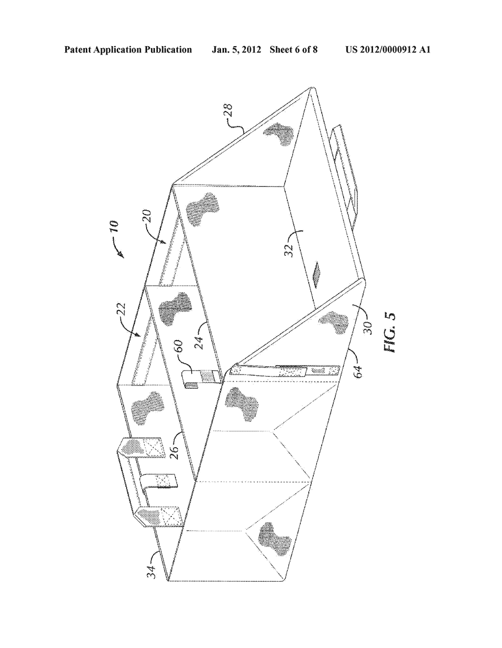 ORGANIZER CONTAINER FOR VEHICLE TRUNK OR OTHER USE - diagram, schematic, and image 07