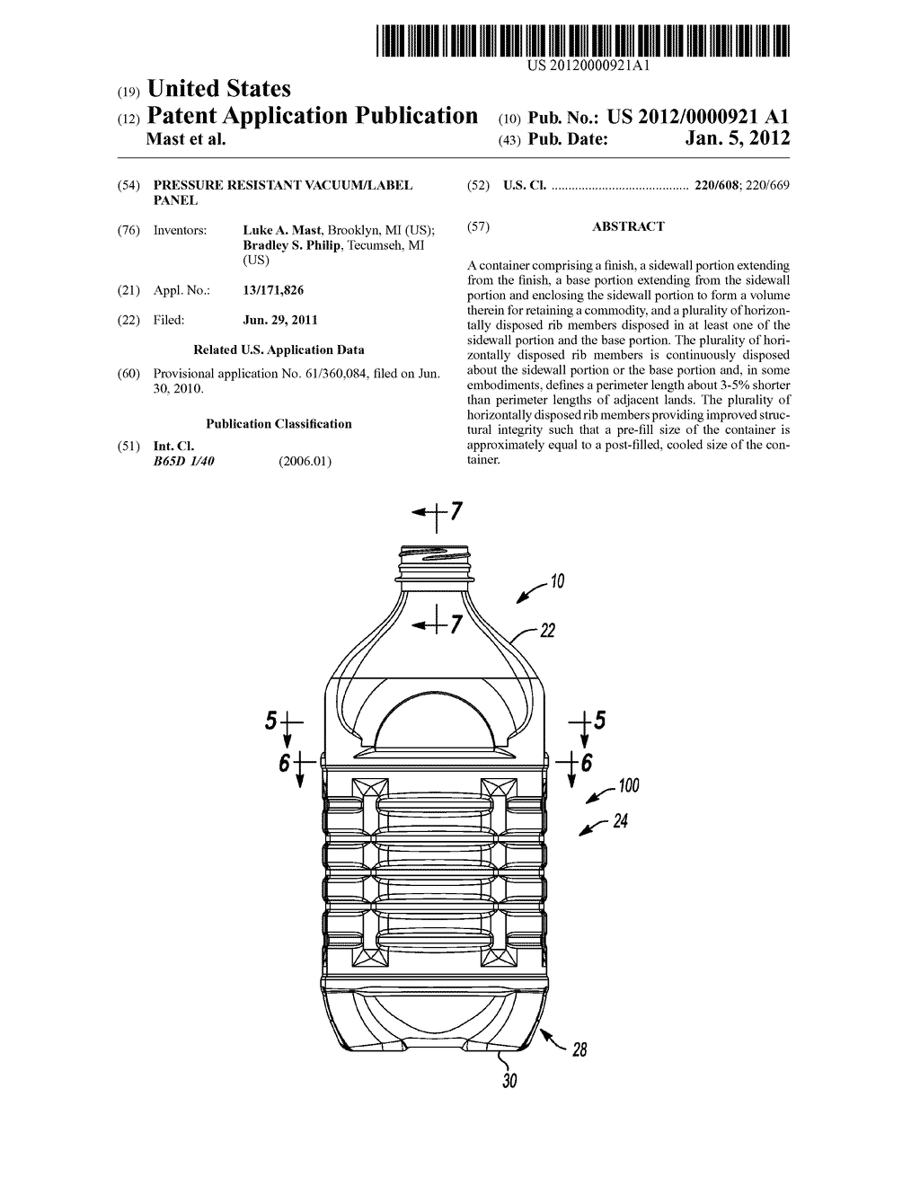 PRESSURE RESISTANT VACUUM/LABEL PANEL - diagram, schematic, and image 01