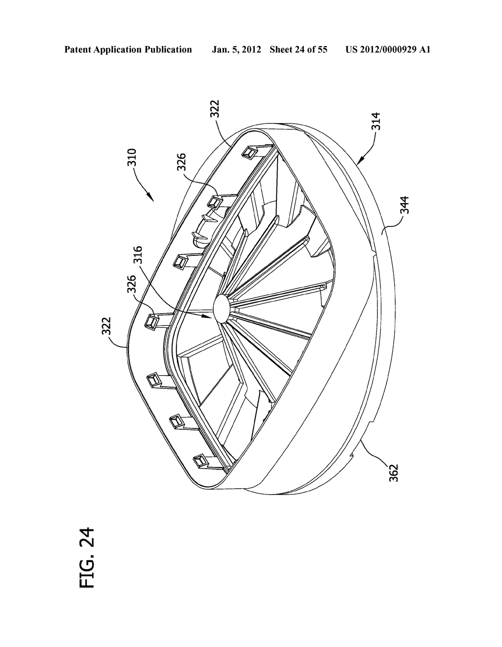 PACKAGING FOR POWDERED BEVERAGE AND DISPENSER THEREFOR - diagram, schematic, and image 25