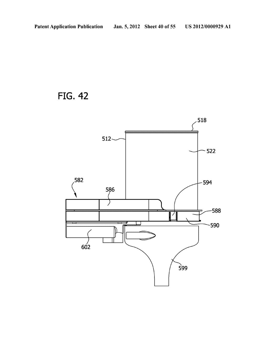 PACKAGING FOR POWDERED BEVERAGE AND DISPENSER THEREFOR - diagram, schematic, and image 41