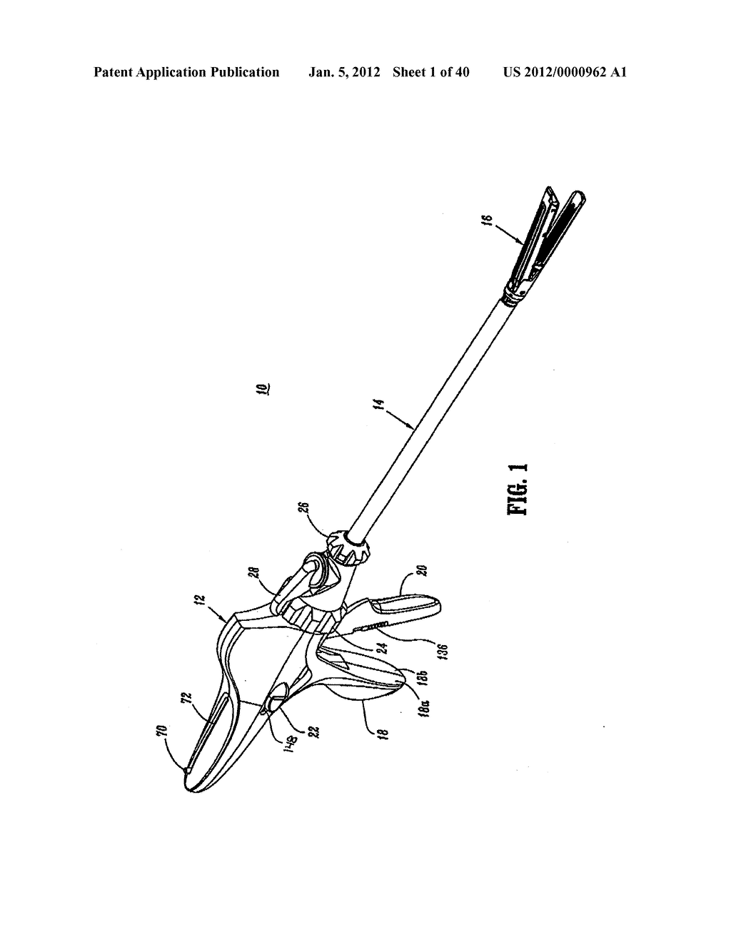 Surgical Stapling Device With Independent Tip Rotation - diagram, schematic, and image 02