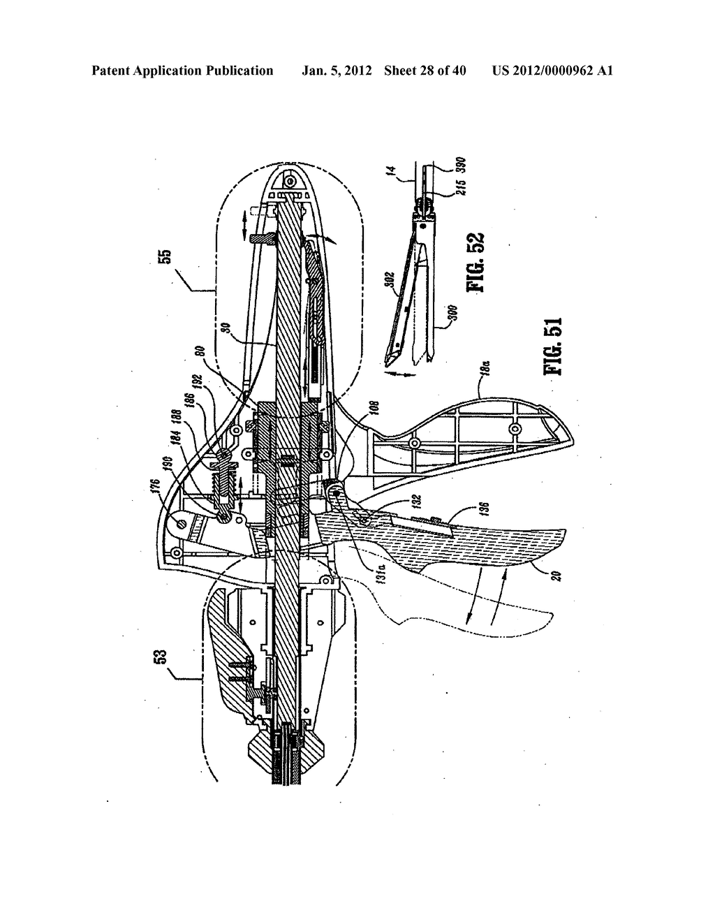 Surgical Stapling Device With Independent Tip Rotation - diagram, schematic, and image 29