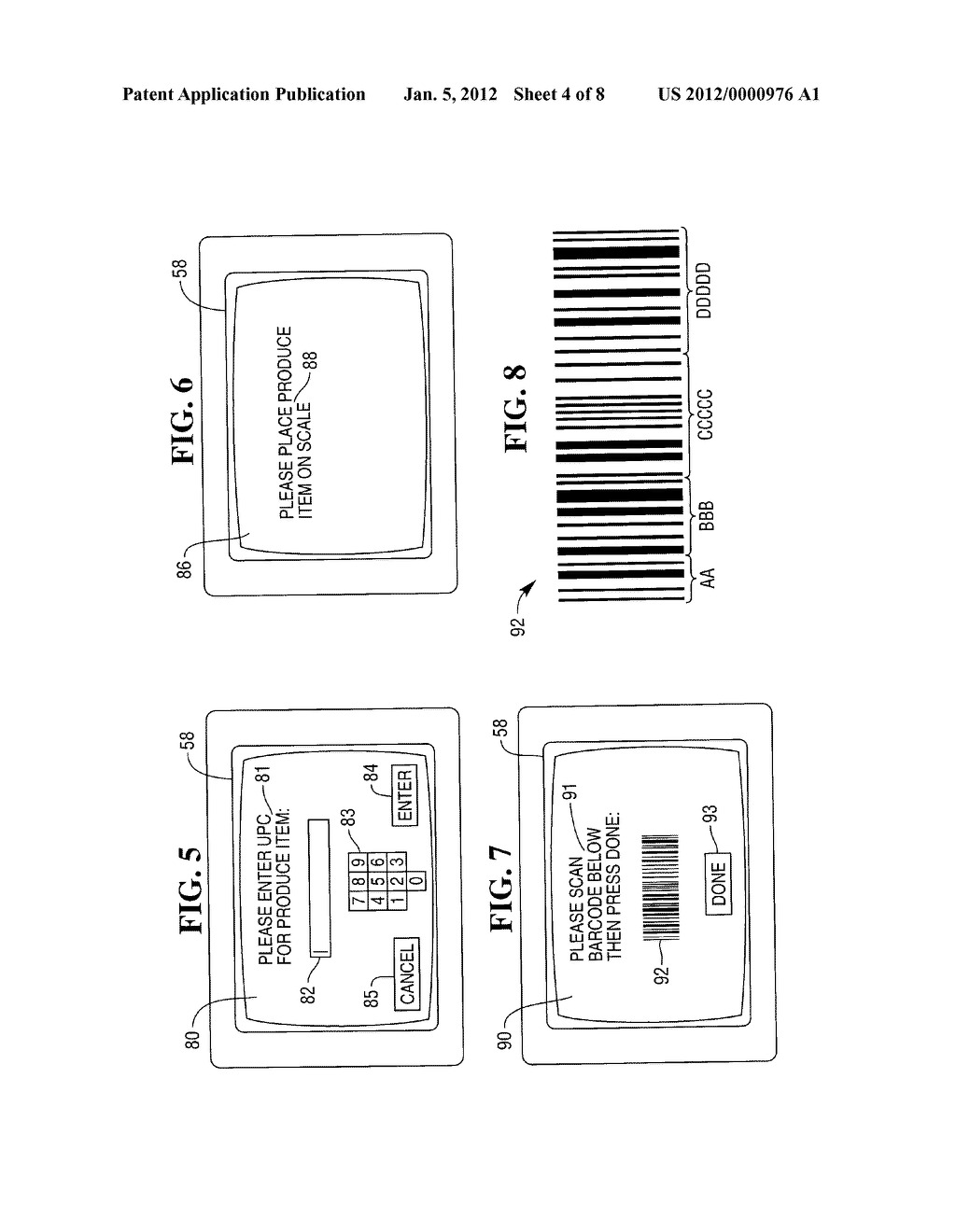 PRODUCE WEIGHING SCALE WITH A CAMERA AND METHODS OF OPERATING A PRODUCE     WEIGHING SCALE HAVING A CAMERA - diagram, schematic, and image 05