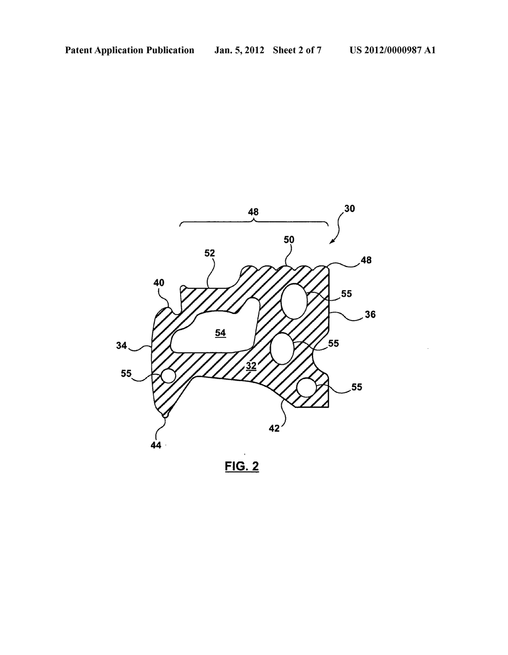 SHALLOW FLANGEWAY RAIL SEAL - diagram, schematic, and image 03