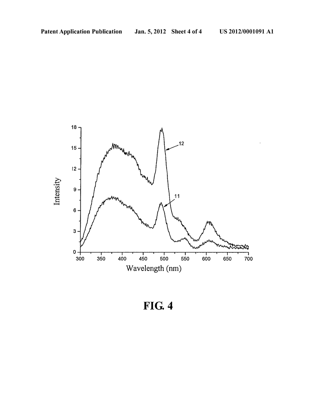 LUMINESCENT GLASS ELEMENT, PRODUCING METHOD THEREOF AND LUMINESCING METHOD     THEREOF - diagram, schematic, and image 05