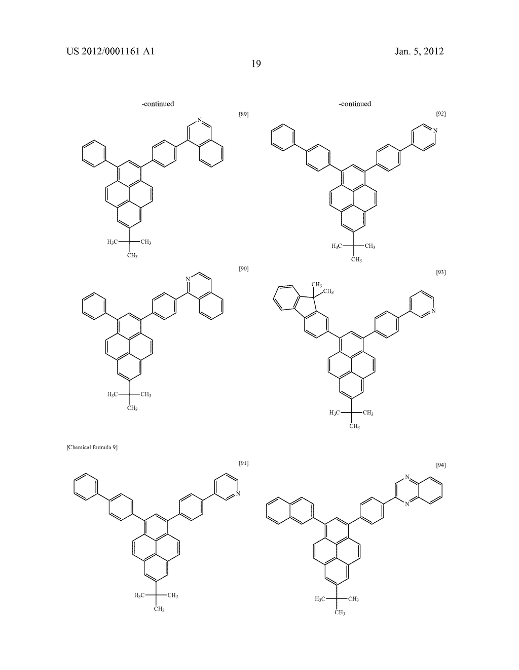 LIGHT EMITTING DEVICE MATERIAL AND LIGHT EMITTING DEVICE - diagram, schematic, and image 20