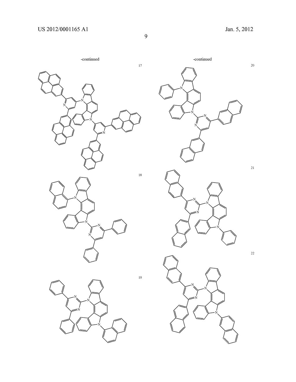 MATERIAL FOR PHOSPHORESCENT LIGHT-EMITTING ELEMENT AND ORGANIC     ELECTROLUMINESCENT ELEMENT USING SAME - diagram, schematic, and image 12